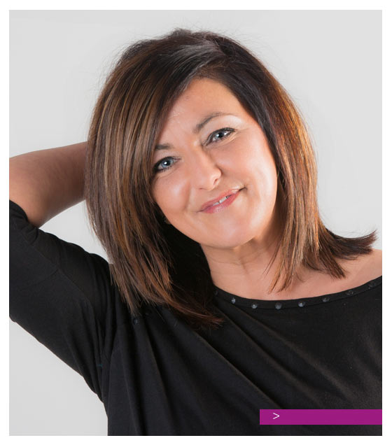 Karin vom Friseurteam des Salons Haarmoden Eisenkopf in Waldbrunn